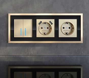 Werkel Baguette, цвет: черный/латунь