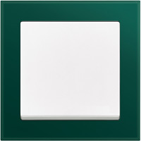 ABB, Busch-axcent PUR, Цвет: Cтекло Авокадо / Avocado