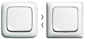 Различия ABB между Reflex SI и Reflex SI Linear, Цвет: Альпийский белый