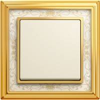 ABB, Династия, Цвет: Латунь полированная, белая роспись