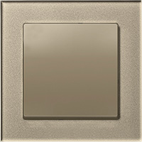 Schneider Electric, Atlas Design, Цвет: Глянцевое стекло Шампань