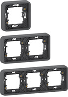 Schneider Electric, Mureva Styl, Варианты рамок для встроенного монтажа