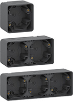 Schneider Electric, Mureva Styl, Варианты боксов для накладного монтажа