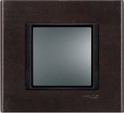 Schneider Electric, Unica Class, Цвет: Темная кожа