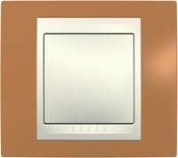 Schneider Electric, Unica Хамелеон, Цвет: Оранжевый