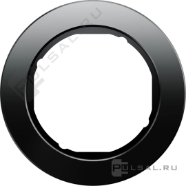 Рамка
R.Classic,  1 пост,   цвет - черный,  черный,  вертикальная,  горизонтальная,  стекло,  10112016,  1011 20 16,  Berker
 - PULSAL.RU