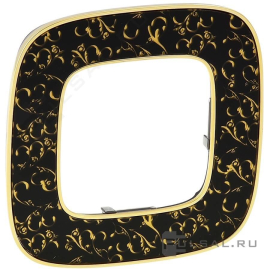 Рамка
Valena Allure,  1 пост,   цвет - барокко нуар,  вертикальная,  горизонтальная,  металл,  стекло,  754431,  7 544 31,  Legrand
 - PULSAL.RU