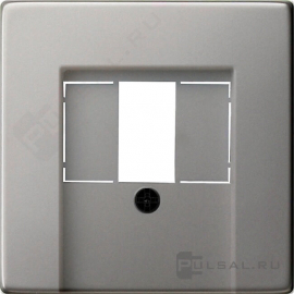 Накладка
E2,  USB type-A 5V,  двойная,   цвет - нержавеющая сталь,  металл,  0276600,  0276 600,  Gira
 - PULSAL.RU