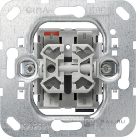 Механизм управления жалюзи
Studio,  Standard 55,  E2,  E3,  Event,  Esprit,  ClassiX,  ClassiX Art,  E22,  Edelstahl,  F100,  S-Color,  TX_44,  без фиксации,  без подсветки,  015800,  0158 00,  Gira
 - PULSAL.RU