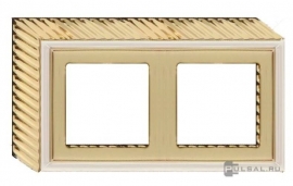 Коробка накладного монтажа
Roma Surface,   цвет - золото с белой патиной (gold white patina),  металл,  FD01502OP,  FEDE
 - PULSAL.RU