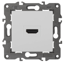 Розетка HDMI
Elegance,   цвет - белый,  пластмасса,  Б0034332,  14-3114-01,  ЭРА
 - PULSAL.RU