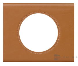 Рамка
Celiane,  1 пост,   цвет - кожа карамель,  вертикальная,  горизонтальная,  кожа,  069421,  0 694 21,  Legrand
 - PULSAL.RU
