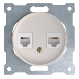 Розетка телефон + компьютер (RJ11 + RJ45)
Garda,  Florence,  двойная,   цвет - бежевый,  пластмасса,  1E20801301,  2172794,  OneKeyElectro
 - PULSAL.RU