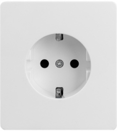 Розетка
Miele Round,  со шторками,  с заземлением,  одинарная,  винтовые клеммы,   цвет - перламутр,  пластмасса,  KR-78-0701-1,  Kranz
 - PULSAL.RU