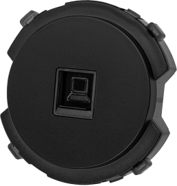 Розетка компьютерная RJ45 Cat.5 (UTP)
Байкал,  одинарная,   цвет - Агат,  пластмасса,  SQ1819-0214,  TDM
 - PULSAL.RU