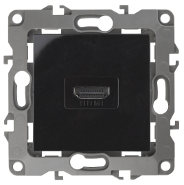Розетка HDMI
Эра 12,   цвет - черный,  пластмасса,  Б0027486,  12-3114-06,  ЭРА
 - PULSAL.RU