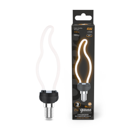 Лампа Filament Artline CT35, матовая
филаментная
Black,   цоколь - E14,   мощность - 4Вт,   световой поток - 330Лм,   цвет свечения - 2700К,  не диммируется,  1000801104,  Gauss - PULSAL.RU