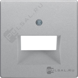 Накладка
Q.1,  Q.3,  Q.7,  двойная,   цвет - алюминий бархат,  пластмасса,  14096084,  1409 60 84,  Berker
 - PULSAL.RU