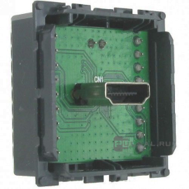 Механизм розетки HDMI
Celiane,  067317,  0 673 17,  Legrand
 - PULSAL.RU