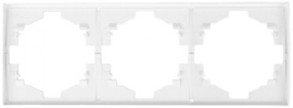 Рамка Strong
Miele Strong,  3 поста,   цвет - жемчуг,  горизонтальная,  пластмасса,  KR-78-0753-4,  Kranz
 - PULSAL.RU