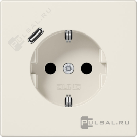 Розетка USB C с электрической розеткой
LS 990,  LS-design,  FD-design,  USB type-C 5V,  Электр. с USB,  одинарная,   цвет - слоновая кость,  пластмасса,  LS1520-18C,  LS 1520-18 C,  JUNG
 - PULSAL.RU