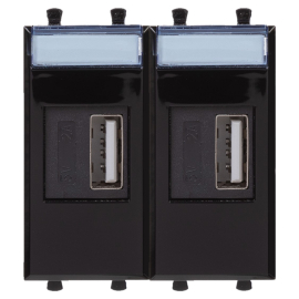 Зарядное устройство USB type-A, 2,1А
Avanti,  USB type-A 5V,  двойная,   цвет - черный квадрат,  пластмасса,  4402542DKC,  DKC_4402542,  DKC
 - PULSAL.RU