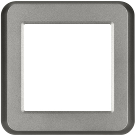 Рамка
VERSA,  1 пост,   цвет - серый,  вертикальная,  горизонтальная,  пластмасса,  043769 ARL,  043769,  Аrlight
 - PULSAL.RU