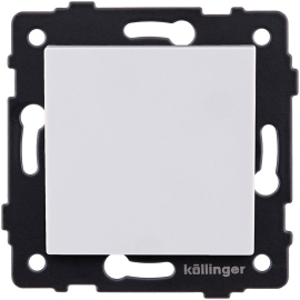 Кнопка Н.О.
Aspekt,  Eleganz,  Reflex,  одноклавишный,   цвет - белый,  пластмасса,  REA-S-005WH,  Kollinger
 - PULSAL.RU