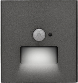 Подсветка для коридоров и ступеней
Miele Strong,   цвет - графит,  пластмасса,  KR-78-0727-6,  Kranz
 - PULSAL.RU