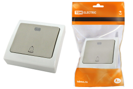Кнопка 6A
Вуокса,  одноклавишный,   цвет - серый,  пластмасса,  IP 54,  SQ1803-0107,  TDM
 - PULSAL.RU