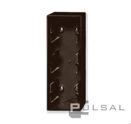 Коробка открытой установки
Basic 55,   цвет - черный chateau,  пластмасса,  1703-95-507,  2CKA001799A0967,  ABB
 - PULSAL.RU