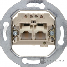 Механизм розетки телефонной RJ11/RJ12/RJ45 Cat.3 (ISDN)
R.1,  R.3,  R.8,  R.Classic,  K.1,  K.5,  Q.1,  Q.3,  Q.7,  S.1,  B.3,  B.7,  1930,  Glas,  двойная,  4562,  4562,  Berker
 - PULSAL.RU