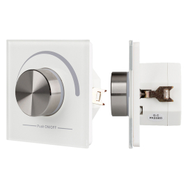 INTELLIGENT ARLIGHT Роторная панель DALI-133-BR-DIM-IN (BUS, 230V)
поворотный,  поворотно-нажимной,  протокол DALI,   цвет - белый,  стекло,  026493 ARL,  026493,  Аrlight
 - PULSAL.RU