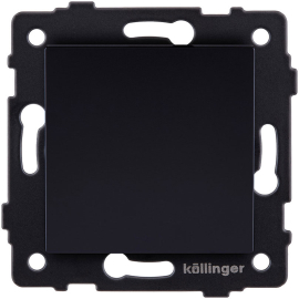 Кнопка Н.О.
Aspekt,  Eleganz,  Reflex,  одноклавишный,   цвет - черный,  пластмасса,  REA-S-005BK,  Kollinger
 - PULSAL.RU