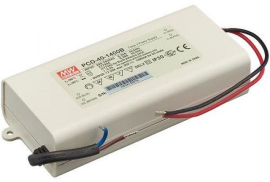 Блок питания (источник тока) для светодиодного освещения AC/DC LED (40Вт, 1,4А, 17-29 В)
MEAN WELL,  диммируется,   выходная мощность - 40Вт,   выходное напряжение max - 29В,   корпус  - стандартный