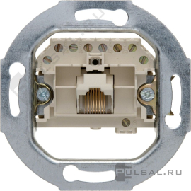 Механизм розетки телефонной RJ11/RJ12/RJ45 Cat.3 (ISDN)
R.1,  R.3,  R.8,  R.Classic,  K.1,  K.5,  Q.1,  Q.3,  Q.7,  S.1,  B.3,  B.7,  1930,  Glas,  одинарная,  4538,  4538,  Berker
 - PULSAL.RU