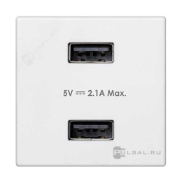 Зарядка USB 2,1А
Simon Connect K45 Лючки,  Simon Connect K45 Телеблоки,  USB type-A 5V,  двойная,   цвет - белый глянец,  пластмасса,  K126E-9,  Simon
 - PULSAL.RU