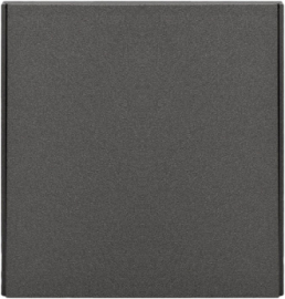 Выключатель
Miele Strong,  одноклавишный,  без подсветки,   цвет - графит,  пластмасса,  KR-78-0705-6,  Kranz
 - PULSAL.RU