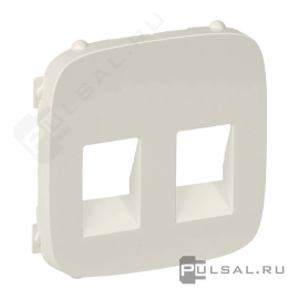 Накладка
Valena Allure,  2 пары,   цвет - слоновая кость,  пластмасса,  755376,  7 553 76,  Legrand
 - PULSAL.RU