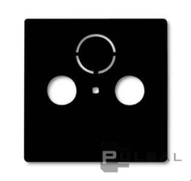 Накладка
Basic 55,  телевизионная (TV),  спутниковая (SAT),  радио (R),  двойная,  тройная,   цвет - черный chateau,  пластмасса,  1743-95-507,  2CKA001724A4314,  ABB
 - PULSAL.RU