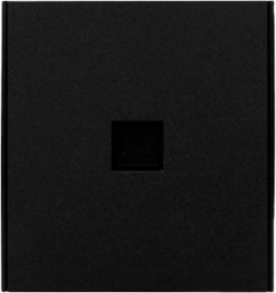 Розетка компьютерная
Miele Strong,  одинарная,   цвет - антрацит,  пластмасса,  KR-78-0724-5,  Kranz
 - PULSAL.RU