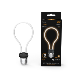 Лампа Filament Artline A72, матовая
филаментная
Black,   цоколь - E27,   мощность - 4Вт,   световой поток - 330Лм,   цвет свечения - 2700К,  не диммируется,  1004802104,  Gauss - PULSAL.RU
