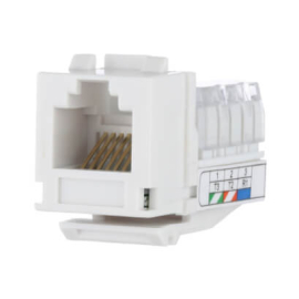 Разъем Modular Jack (тип Keystone/AMP) RJ45 Cat.6 (UTP)
LK Studio,  одинарная,  двойная,   цвет - белый матовый,  пластмасса,  87645 LK45,  87645,  Экопласт
 - PULSAL.RU