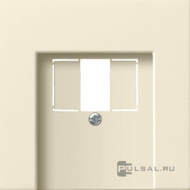 Накладка
F100,  USB type-A 5V,  двойная,   цвет - кремовый глянцевый,  пластмасса,  0276111,  0276 111,  Gira
 - PULSAL.RU