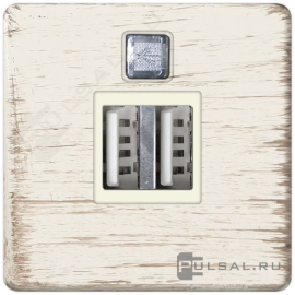 Розетка USB, 2,0 А
Barcelona,  Madrid,  San Sebastian,  Sevilla,  Toledo,  Granada,  Sanremo,  San Sebastian Surface,  USB type-A 5V,  двойная,   цвет - белый (white decape provence collection),  металл,  FD-212USBBD-A,  FEDE
 - PULSAL.RU